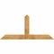 Ekena Millwork Portland Rough Sawn Timber Gable Bracket, Western Red Cedar, 72"W x 33"H x 6"D x 6"F, 11/12 Pitch GBW072X33X0606POR00RWR - alternate 1